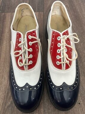 Vintage Women's Size 7, ETONIC Golf Shoes By Eaton,